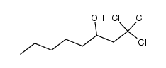 3-hydroxy-1,1,1-trichlorooctane Structure