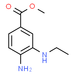 Methyl 4-amino-3-(ethylamino)benzoate Structure