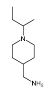 (1-(SEC-BUTYL)PIPERIDIN-4-YL)METHANAMINE structure