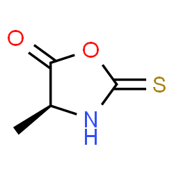 5-Oxazolidinone,4-methyl-2-thioxo-,(S)-(9CI) Structure