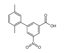 3-(2,5-dimethylphenyl)-5-nitrobenzoic acid结构式