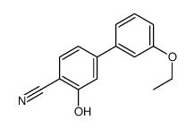 4-(3-ethoxyphenyl)-2-hydroxybenzonitrile Structure