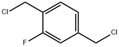 1,4-双(氯甲基)-2-氟苯结构式