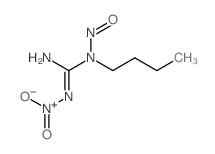1-Nitroso-3-nitro-1-butylguanidine structure