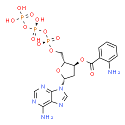 3'-anthraniloyl-2'-deoxy-ATP structure