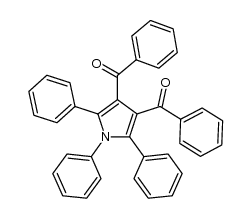 3,4-dibenzoyl-1-phenylpyrazole结构式