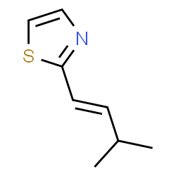 Thiazole,2-(3-methyl-1-butenyl)- (9CI)结构式