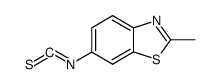 Benzothiazole, 6-isothiocyanato-2-methyl- (9CI) Structure