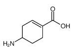 4-Amino-1-cyclohexene-1-carboxylic acid structure