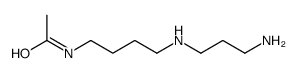N(8)-acetylspermidine Structure