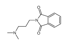 2-[3-(dimethylamino)propyl]isoindole-1,3-dione结构式