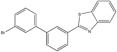 2-(3'-bromo-[1,1'-biphenyl]-3-yl)benzo[d]thiazole Structure
