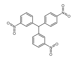 [bis(m-nitrohenyl)methyl]-p-nitrobenzene结构式