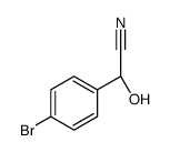 (R)-(+)-4-BROMOMANDELONITRILE结构式