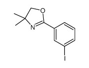 4,5-DIHYDRO-2-(3-IODOPHENYL)-4,4-DIMETHYLOXAZOLE structure