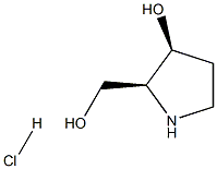 (2S,3S)- 3-hydroxy-2-PyrrolidineMethanol hydrochloride Structure