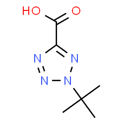 2-叔丁基-2H-1,2,3,4-四唑-5-羧酸图片