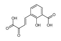 2-hydroxy-3-carboxybenzylidenepyruvic acid结构式