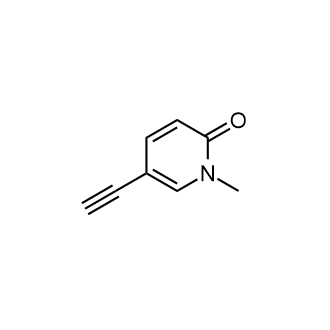 5-Ethynyl-1-methylpyridin-2(1H)-one Structure