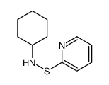 N-pyridin-2-ylsulfanylcyclohexanamine Structure