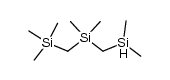 2,2,4,4,6-pentamethyl-2,4,6-trisilaheptane Structure