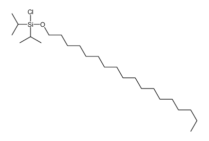 chloro-octadecoxy-di(propan-2-yl)silane Structure