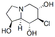 1,6,8-Indolizinetriol, 7-chlorooctahydro-, 1S-(1.alpha.,6.beta.,7.alpha.,8.beta.,8a.beta.)- picture