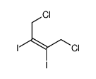 1,4-Dichloro-2,3-diiodo-2-butene Structure