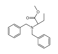 methyl (2R)-2-(dibenzylamino)butanoate结构式