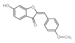 6-hydroxy-2-[(4-methoxyphenyl)methylidene]benzofuran-3-one picture