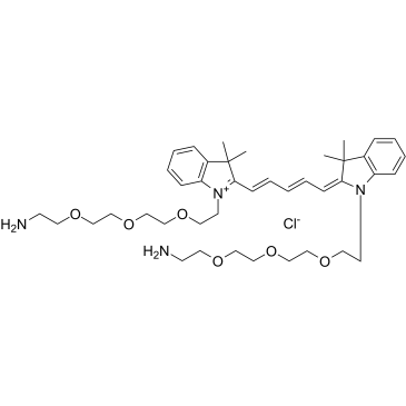 Bis-(N,N’-amine-PEG3)-Cy5 picture