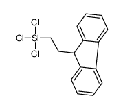 trichloro-[2-(9H-fluoren-9-yl)ethyl]silane结构式