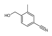4-(羟基甲基)-3-甲基苯甲腈结构式