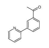 1-(3-(pyridin-2-yl)phenyl)ethanone Structure