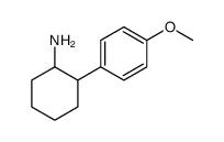 2-(4-methoxyphenyl)cyclohexan-1-amine Structure