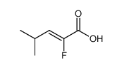 acide methyl-4 fluoro-2 pentenoique-2 Structure