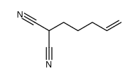 (pent-4-enyl)propanedinitrile Structure