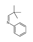 2,2-dimethyl-N-phenylpropan-1-imine Structure