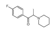 4'-Fluoro-α-piperidinopropiophenone structure