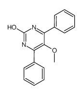 5-Methoxy-4,6-diphenylpyrimidin-2(1H)-one结构式
