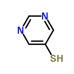 5-嘧啶硫醇结构式