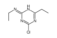 4-chloro-N,6-diethyl-1,3,5-triazin-2-amine Structure