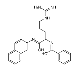 Benzoylarginine-2-Naphthylamide Structure