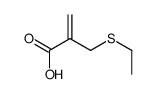 2-(ethylsulfanylmethyl)prop-2-enoic acid结构式