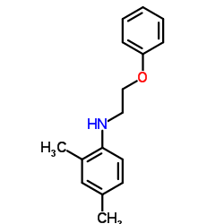 (2,4-DIMETHYL-PHENYL)-(2-PHENOXY-ETHYL)-AMINE Structure