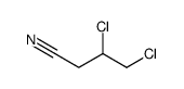 3,4-dichlorobutanenitrile结构式