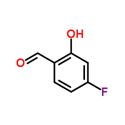 4-Fluorosalicylaldehyde structure