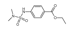 ethyl 4-[(dimethylsulfamoyl)amino]benzoate结构式