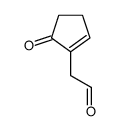 2-(5-oxocyclopenten-1-yl)acetaldehyde结构式