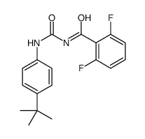 N-[(4-tert-butylphenyl)carbamoyl]-2,6-difluorobenzamide结构式
